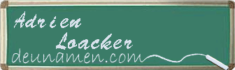Adrien Loacker Visitenkarte